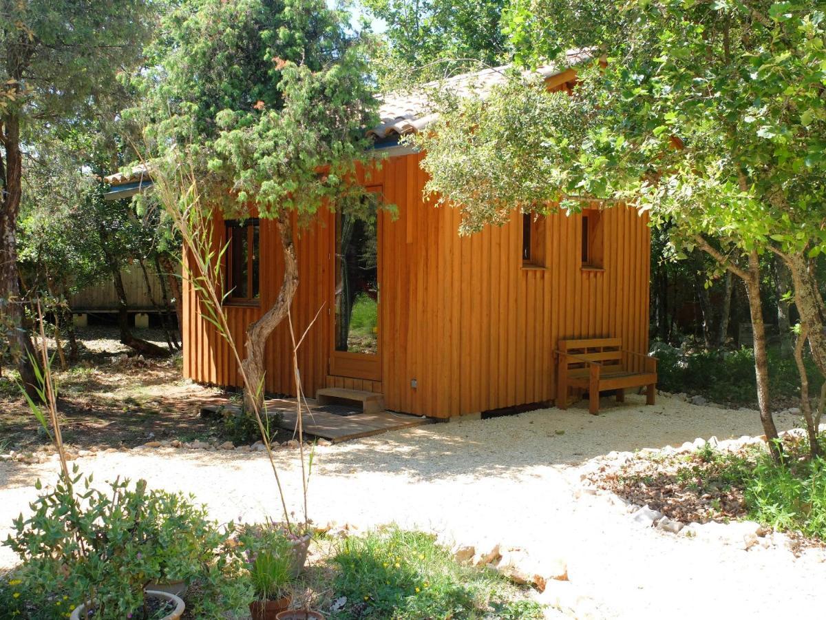 Gite Et Cabane Ecologiques 1000 Pailles Labastide-de-Virac Buitenkant foto